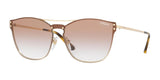 Vogue VO4136S Sunglasses Pale Gold / Clear Gradient Brown