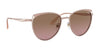 Vogue VO4151S Sunglasses | Size 53 / Top Rose Gold/Matte Pink White №507514 / Pink Gradient Brown (2N 21.4%)