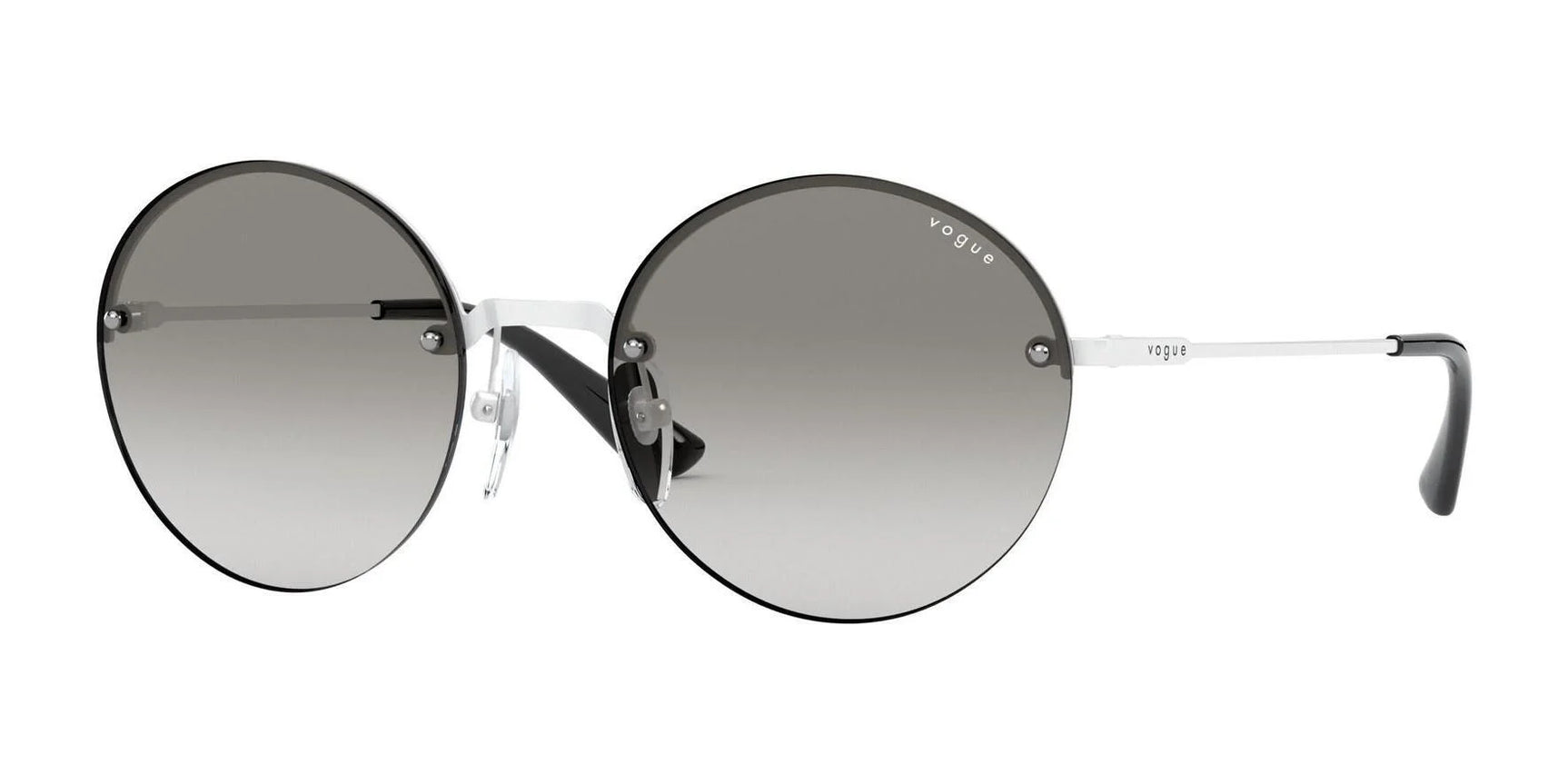 Vogue VO4157S Sunglasses White / Grey Gradient