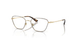 Vogue VO4163 Eyeglasses Top Havana / Pale Gold