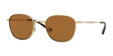 Vogue VO4173S Sunglasses Gold / Brown  (Polarized)