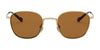 Vogue VO4173S Sunglasses | Size 51 / Gold №280/83 / Brown  (Polarized) (2P 19%)