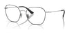 Vogue VO4178 Eyeglasses / Top Black/Silver №323 / Size 52