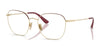 Vogue VO4178 Eyeglasses / Top Bordeaux/Pale Gold №5208 / Size 48