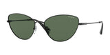 Vogue VO4179S Sunglasses Black / Dark Green