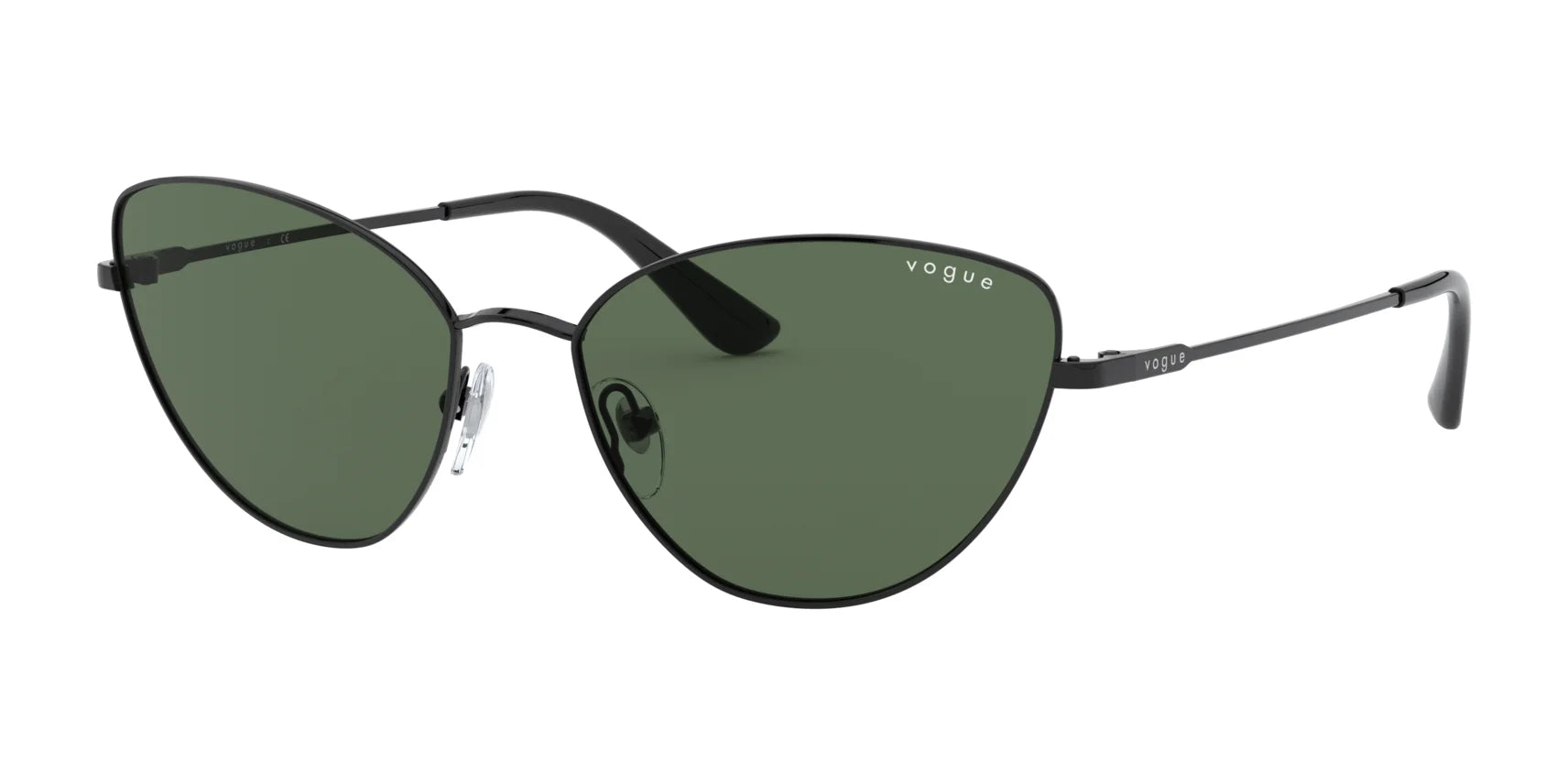 Vogue VO4179S Sunglasses Black / Dark Green