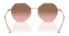 Vogue VO4180S Sunglasses | Size 54 / Rose Gold / Pink Gradient Brown (2N 21.4%) №507514