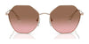 Vogue VO4180S Sunglasses | Size 54 / Rose Gold / Pink Gradient Brown (2N 21.4%) №507514