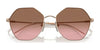 Vogue VO4180S Sunglasses | Size 54 / Rose Gold / Pink Gradient Brown (2N 21.4%) №507514
