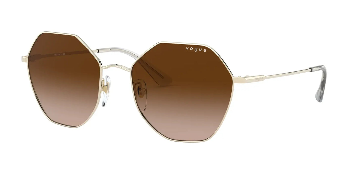 Vogue VO4180S Sunglasses Pale Gold / Brown Gradient