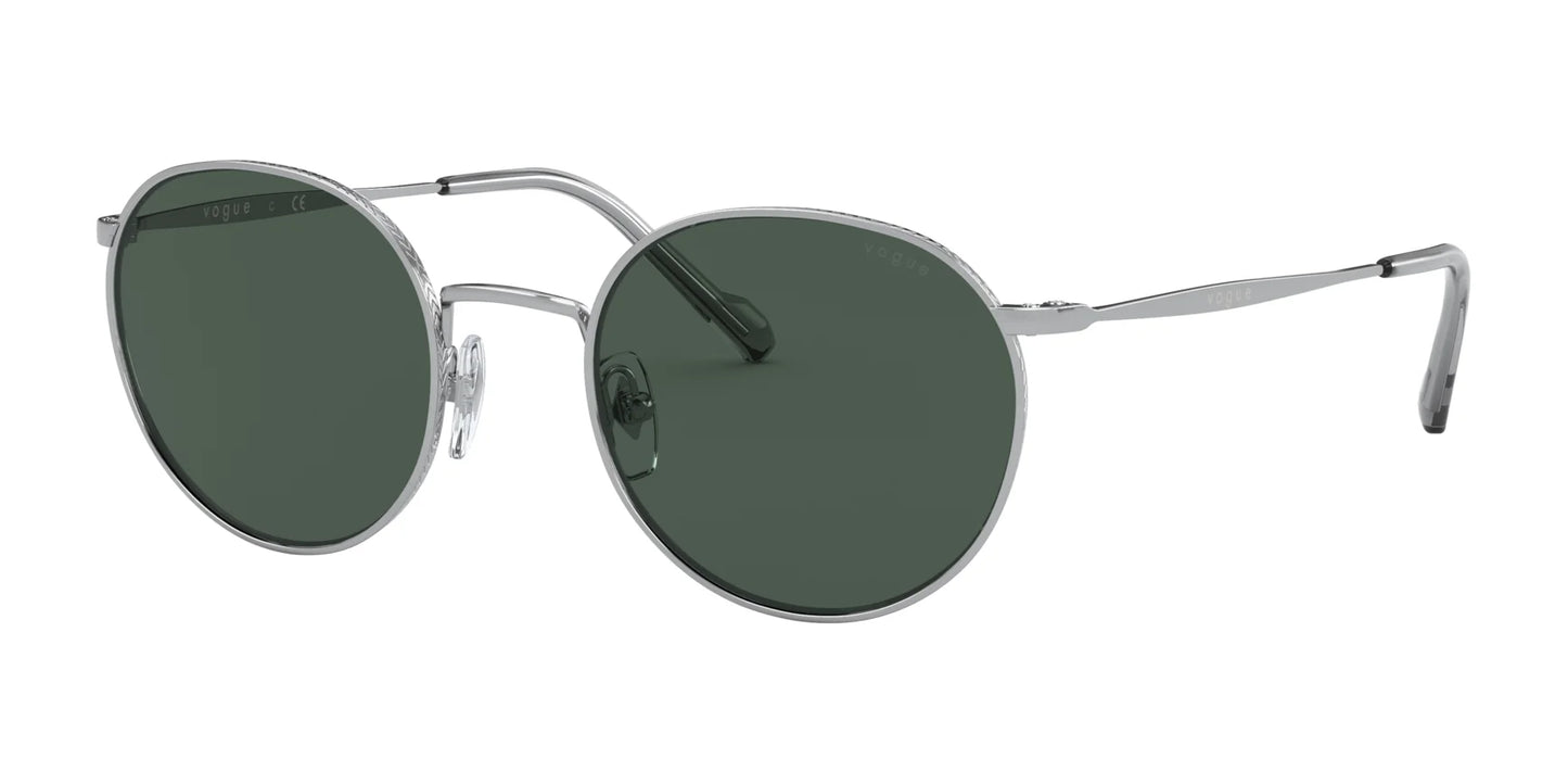 Vogue VO4182S Sunglasses Silver / Dark Green