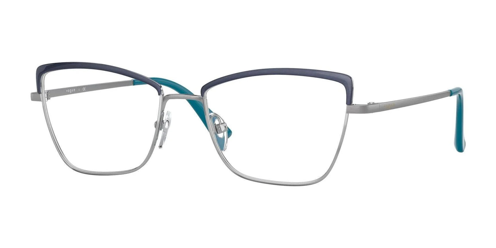 Vogue VO4185 Eyeglasses Brushed Light Blue / Silver