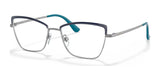 Vogue VO4185 Eyeglasses Brushed Light Blue / Silver