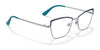 Vogue VO4185 Eyeglasses | Size 50 / Brushed Light Blue/Silver №5139