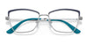 Vogue VO4185 Eyeglasses | Size 50 / Brushed Light Blue/Silver №5139