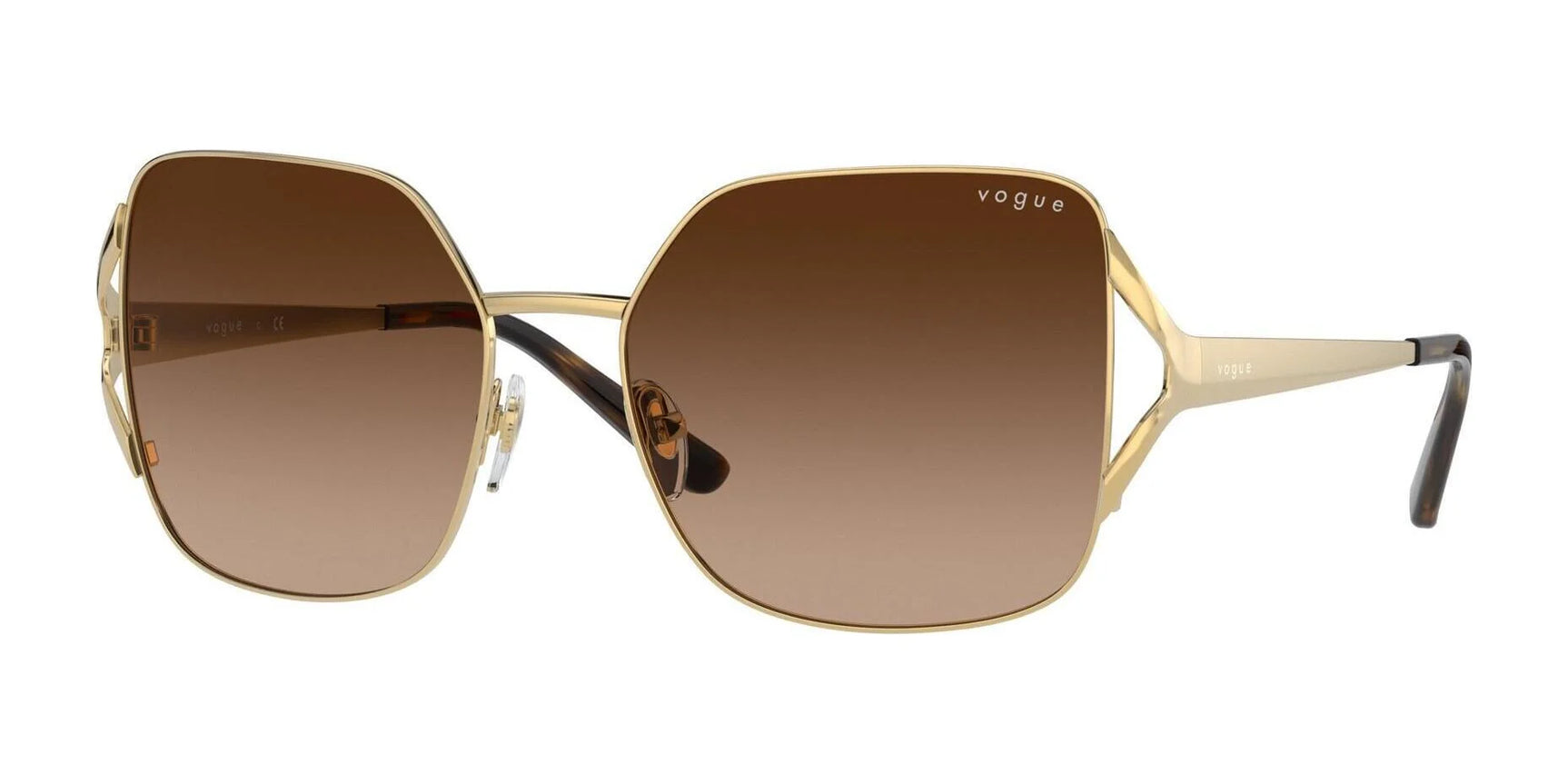 Vogue VO4189S Sunglasses Gold / Brown Gradient