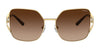 Vogue VO4189S Sunglasses | Size 56 / Gold №280/13 / Brown Gradient (3N 16%)