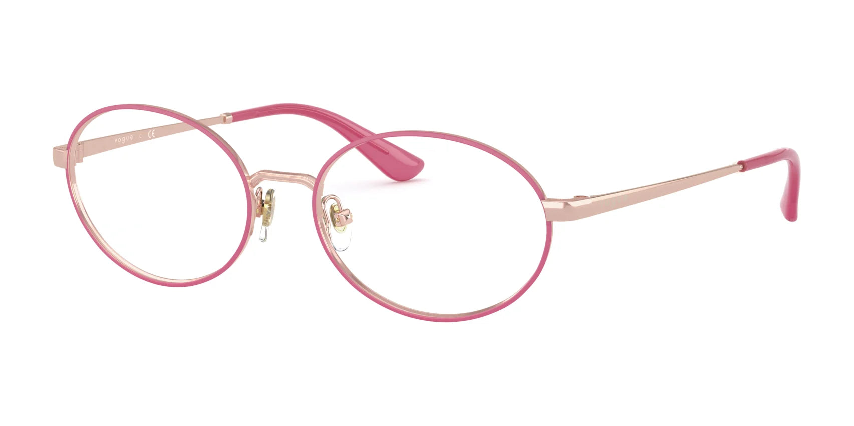 Vogue VO4190 Eyeglasses Top Fuxia / Rose Gold