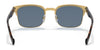 Vogue VO4194S Sunglasses | Size 52 / Top Brown Matte/Gold №280S80 / Dark Blue (3N 15.3%)