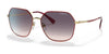 Vogue VO4198S Sunglasses | Size 58 / Top Red/Gold / Pink Gradient Dark Grey (2N 23.3%) №280/36