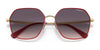 Vogue VO4198S Sunglasses | Size 58 / Pale Gold / Brown Gradient (3N 16%) №848/13