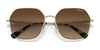 Vogue VO4198S Sunglasses | Size 58 / Pale Gold / Brown Gradient (3N 16%) №848/13