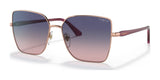 Vogue VO4199S Sunglasses Pink Gold / Pink Gradient Blue