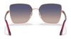 Vogue VO4199S Sunglasses | Size 58 / Pale Gold / Brown Gradient (2N 29%) №848/6K