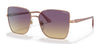 Vogue VO4199S Sunglasses | Size 58 / Rose Gold / Yellow Gradient Violet (2N 27.8%) №515270