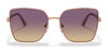 Vogue VO4199S Sunglasses | Size 58 / Pale Gold / Brown Gradient (2N 29%) №848/6K