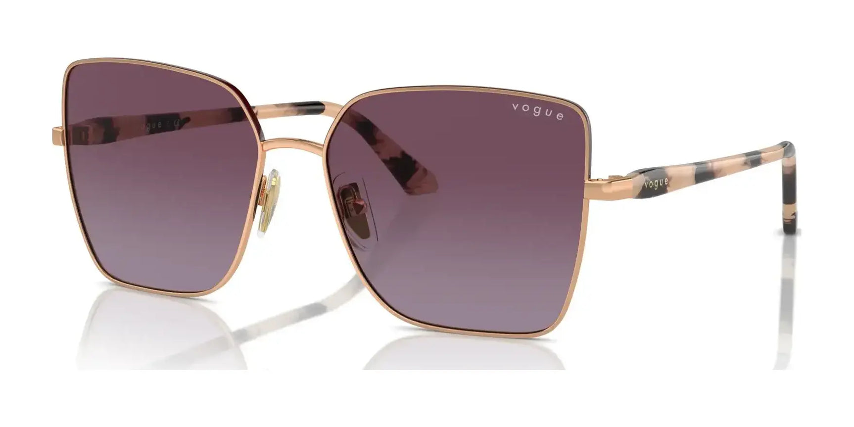 Vogue VO4199S Sunglasses Top Bordeaux / Rose Gold / Violet Gradient