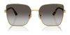 Vogue VO4199S Sunglasses | Size 58 / Pale Gold / Brown Gradient (2N 29%) №848/6K