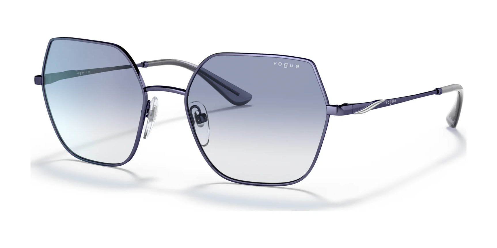 Vogue VO4207S Sunglasses Dark Violet / Clear Gradient Light Blue