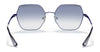 Vogue VO4207S Sunglasses | Size 54 / Dark Violet №515019 / Clear Gradient Light Blue (1N 49%)