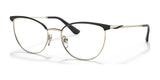 Vogue VO4208 Eyeglasses Top Black / Pale Gold