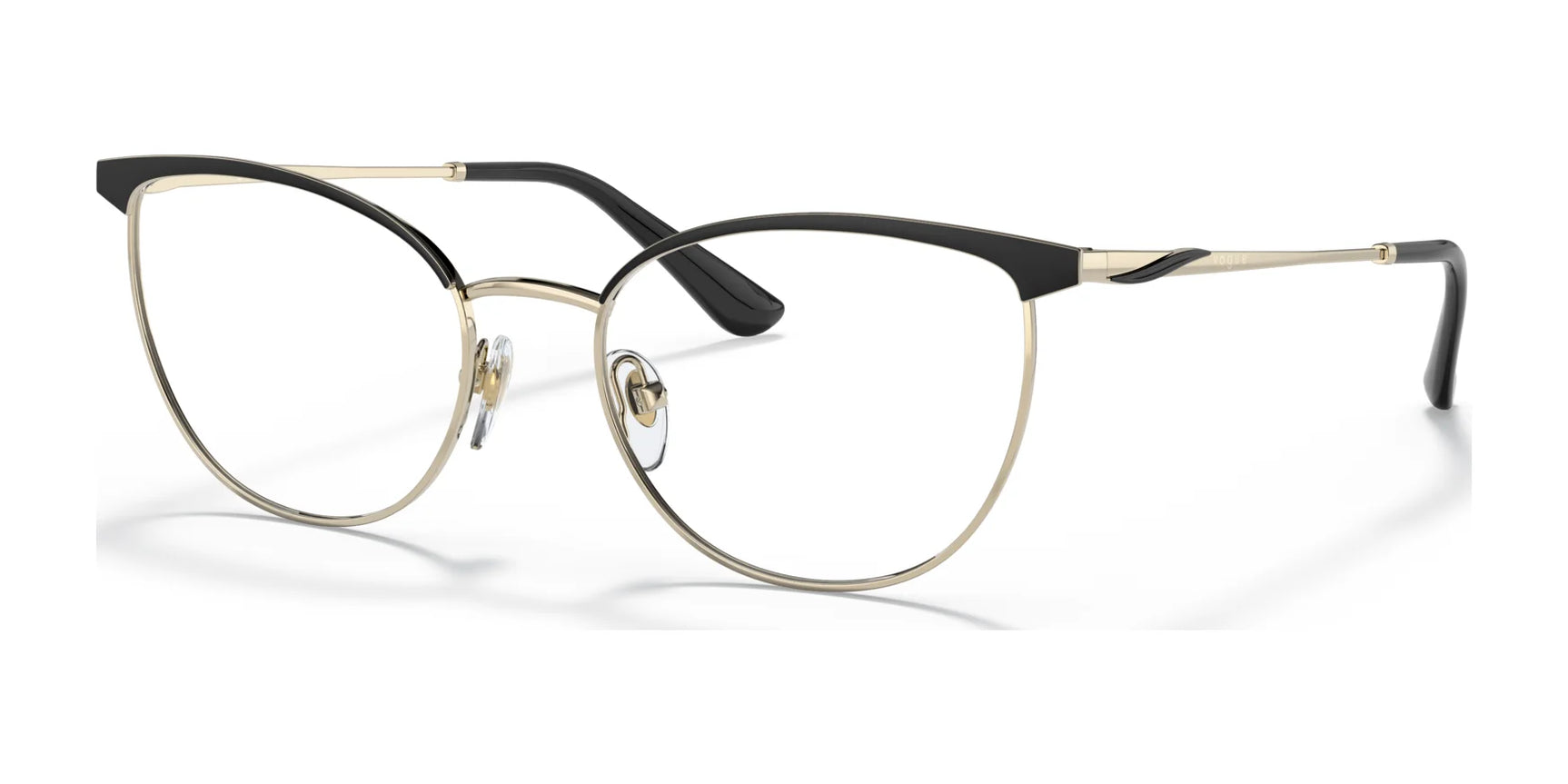 Vogue VO4208 Eyeglasses Top Black / Pale Gold