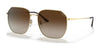 Vogue VO4215SD Sunglasses | Size 58 / Gold / Brown Gradient (3N 16%) №280/13