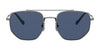 Vogue VO4220S Sunglasses | Size 54 / Silver Antique №513680 / Dark Blue (3N 15.3%)