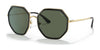 Vogue VO4224S Sunglasses | Size 55 / Gold/Black / Dark Green (3N 12.9%) №280/71
