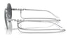 Vogue VO4227S Sunglasses | Size 53 / Silver №323/87 / Dark Grey (3N 9.3%)