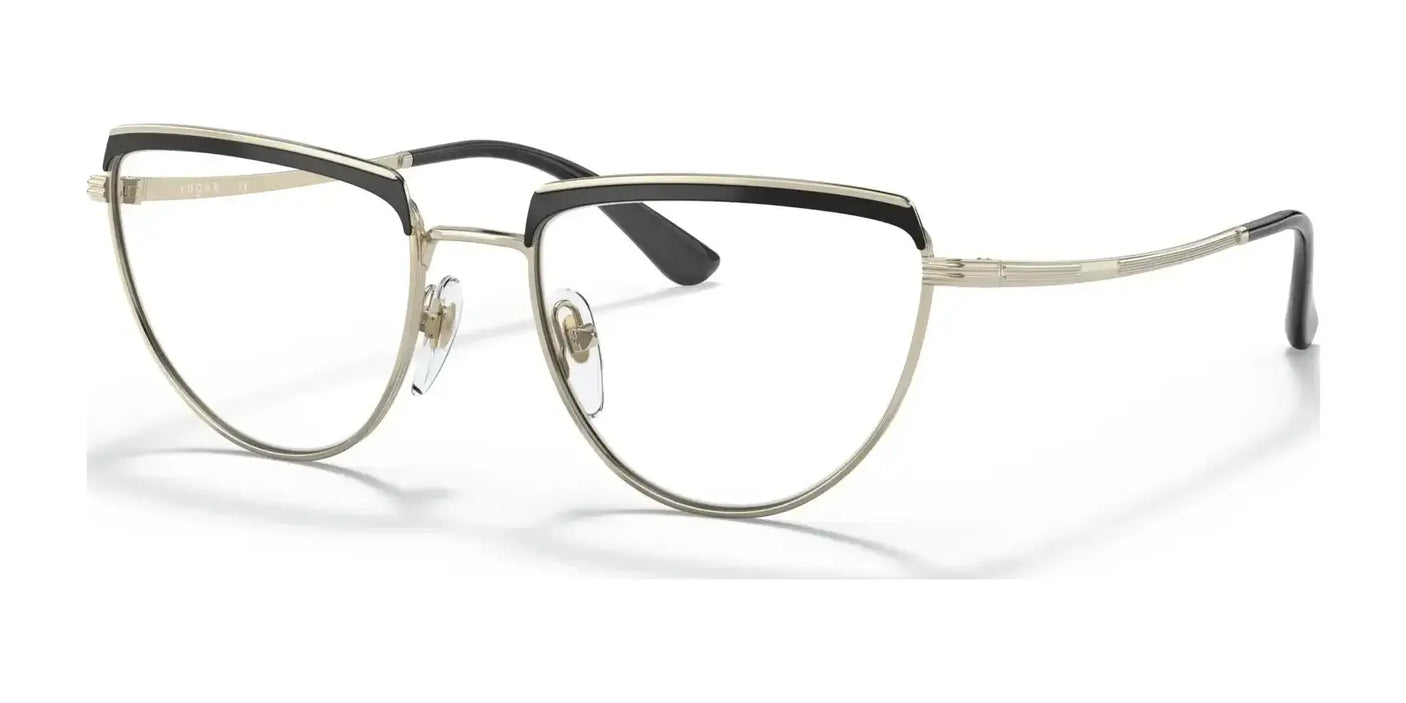 Vogue VO4230 Eyeglasses Top Black / Pale Gold