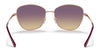 Vogue VO4232S Sunglasses | Size 53 / Gold №280/13 / Gradient Brown (3N 16%)