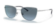 Vogue VO4233S Sunglasses Silver / Blue Gradient Grey