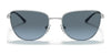 Vogue VO4233S Sunglasses | Size 54 / Silver / Blue Gradient Grey (2N 22.6%) №323/V1