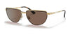 Vogue VO4235S Sunglasses | Size 56 / Top Havana/Gold №507873 / Dark Brown (3N 9%)