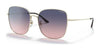 Vogue VO4237SD Sunglasses | Size 58 / Pale Gold / Pink Gradient Blue (2N 25.2%) №848/I6