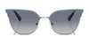 Vogue VO4248S Sunglasses | Size 53 / Top Brushed Azure/Silver / Blue Gradient (2N 25%) №51774L
