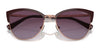 Vogue VO4251S Sunglasses | Size 55 / Top Bordeaux/Rose Gold №51708H / Gradient Violet (2N 20%)