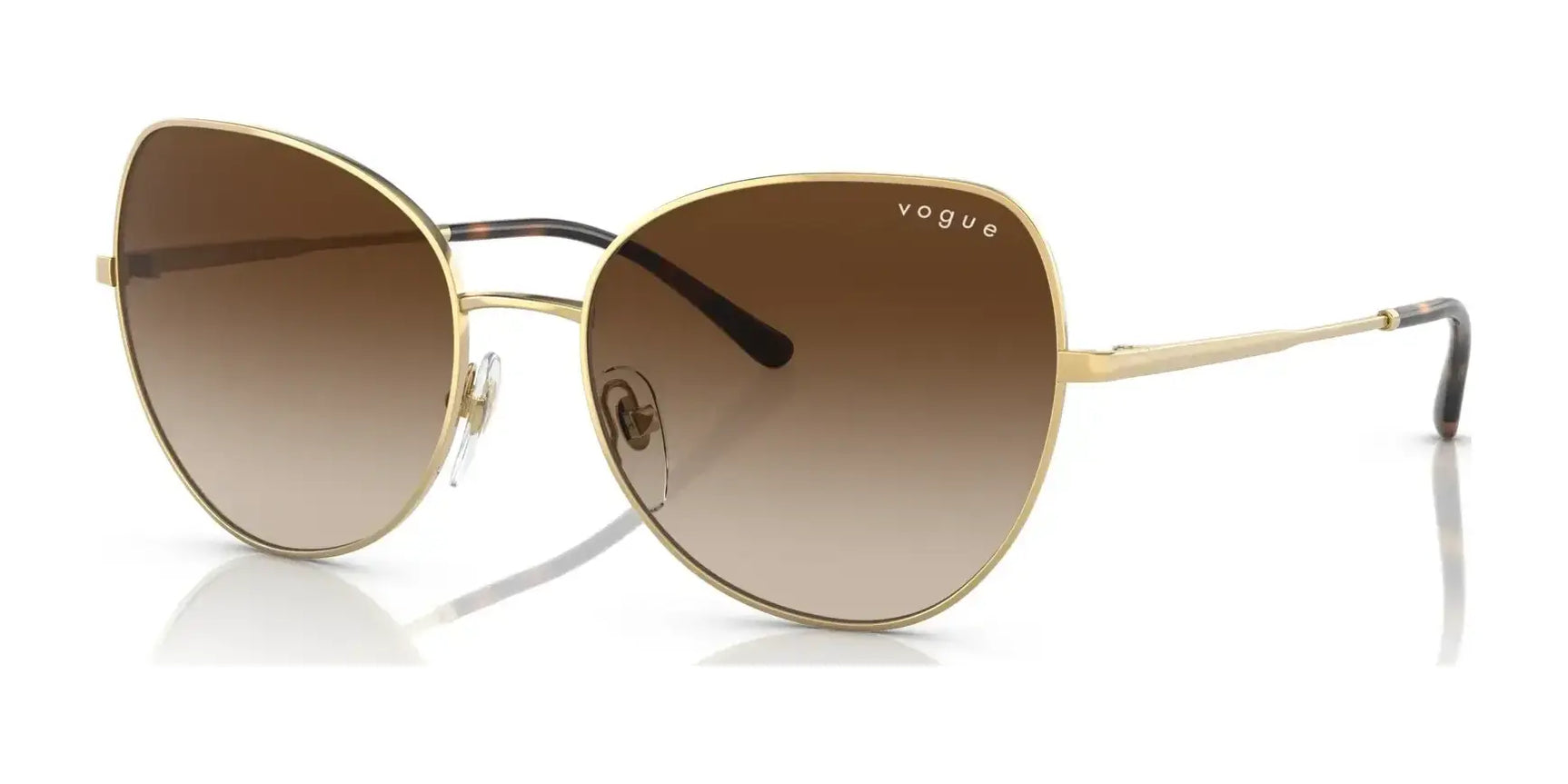 Vogue VO4255S Sunglasses Gold / Gradient Brown