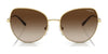 Vogue VO4255S Sunglasses | Size 56 / Gold №280/13 / Gradient Brown (3N 16%)